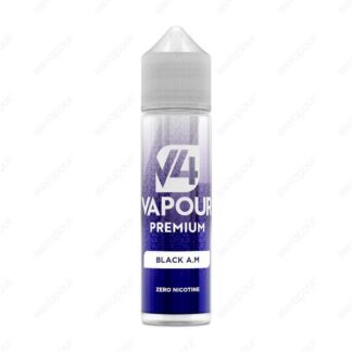 Black AM V4 Vapour 50ml Shortfill E-liquid