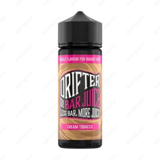 Cream Tobacco Drifter Bar Juice  120ml Shortfill