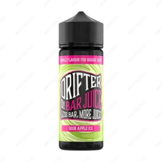 Sour Apple Ice Drifter Bar Juice  120ml Shortfill