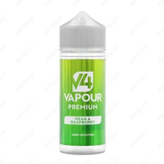 Pear & Raspberry V4 Vapour 100ml Shortfill E-liquid